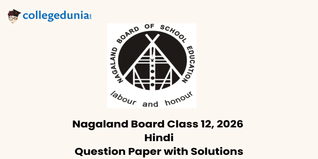 Nagaland Board  Class 12 Hindi Question Paper 2026 PDF with Solutions